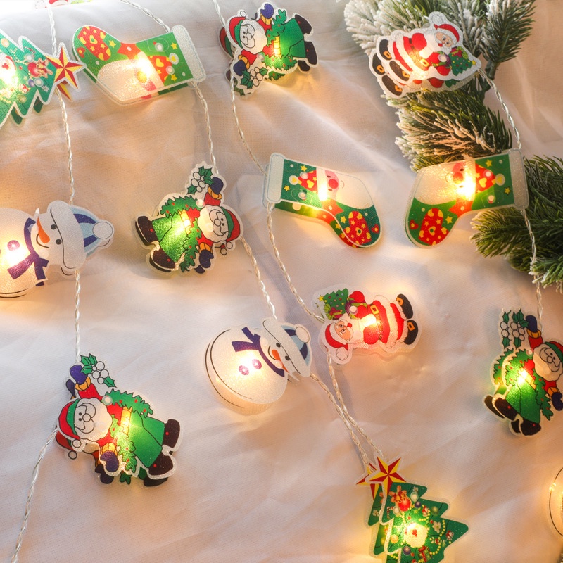 [ 1.2/2.5M LED Christmas Tree Lantern String Decoration for Home Bedroom Xmas Valentines Day Festival Party ]