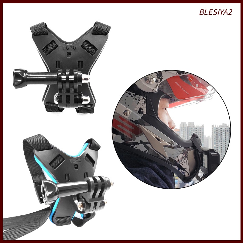 [BLESIYA2] Helmet Chin Mount Holder For GoPro Hero 9/8/7/6/5/4 Sports Camera