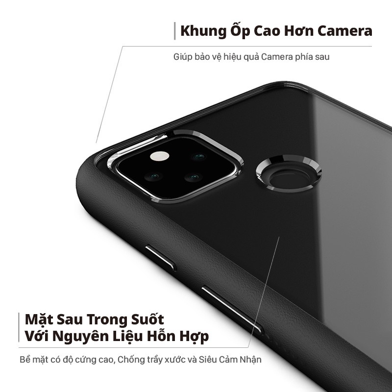 Ốp điện thoại Devilcase Lite of Google Pixel 5 Hàng cao cấp Chính hãng chống sốc