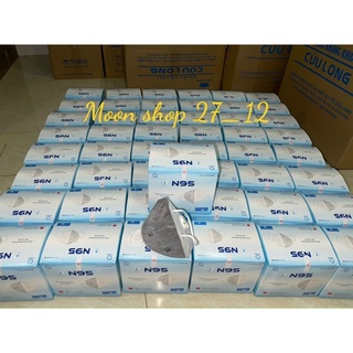 Khẩu trang N95 có van than hoạt tính cửu long chính hãng