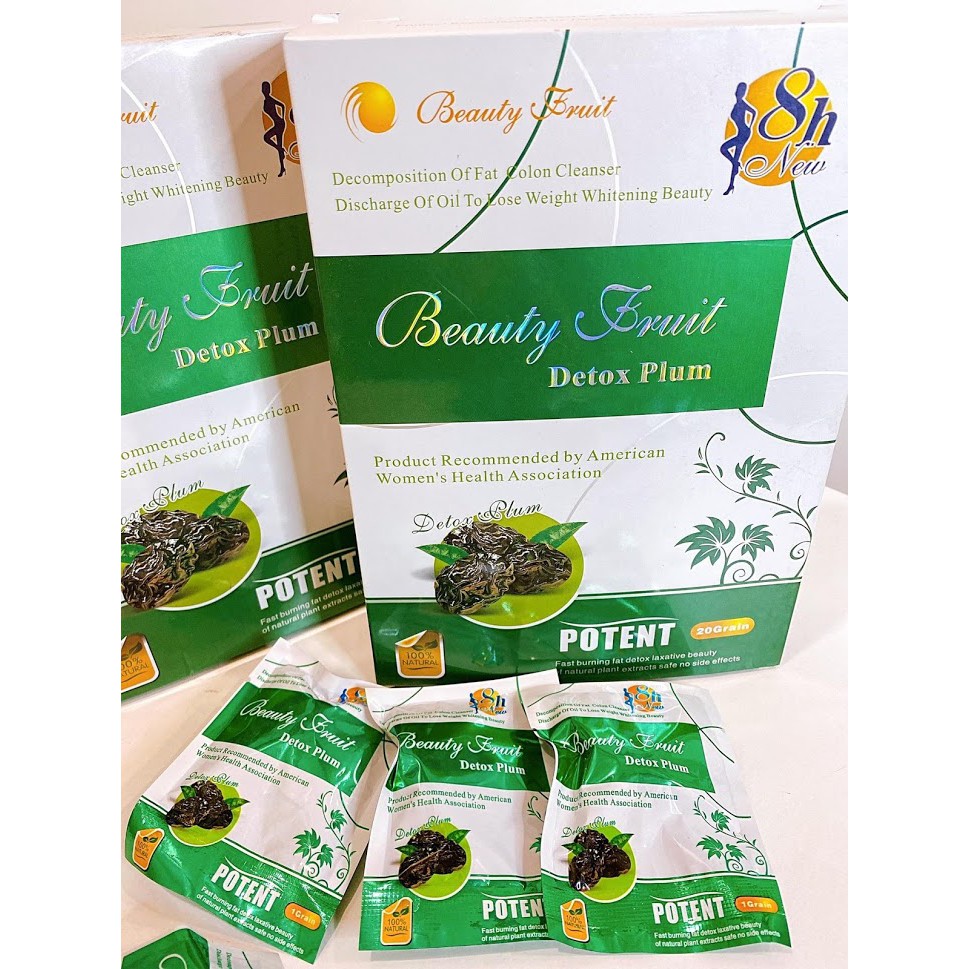 Giảm Cân Combo 5h Mận Detox Detox Japan