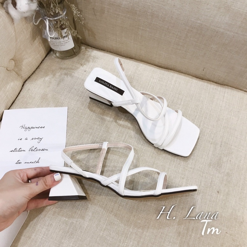 L198-SANDAL DÂY GÓT TRỤ 5P CHUN