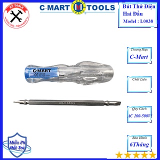 Bút thử điện hai đầu c-mart l0038 rẻ hơn hoàn tiền