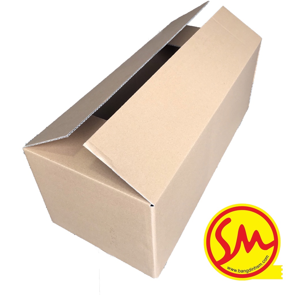 THÙNG CARTON, HỘP CARTON GIÁ RẺ 70x30x25 sóng B  3 lớp size  chuyên dùng ĐÓNG GÓI CÁC SẢN PHẨM, VẬN CHUYỂN DỄ DÀNG