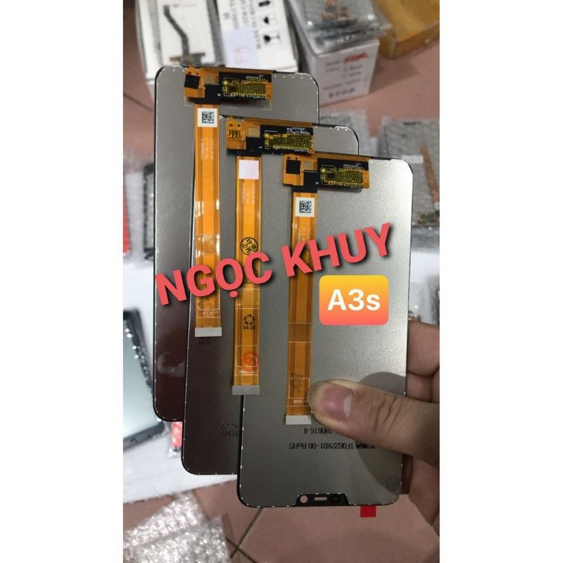 màn hình oppo A3s -dùng chung- zin full nguyên bộ dùng chung