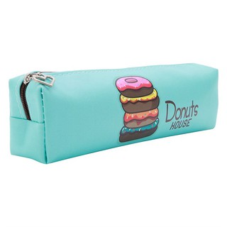 Bóp Viết Da Hình Bánh Kẹp Kem - Xanh Dương - Mẫu 2