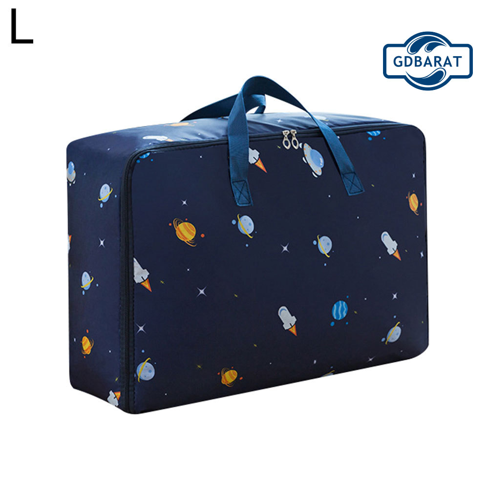 Túi Đựng Quần Áo Bằng Vải Oxford In Họa Tiết Hoạt Hình Dễ Thương