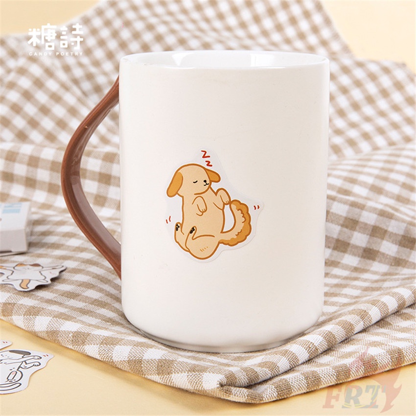 ❉ Sticker Dán Niêm Phong Hàng Ngày Cho Thú Cưng Và Chó Mèo ❉ Hộp 45 Miếng Dán Sticker Trang Trí Sổ Lưu Niệm