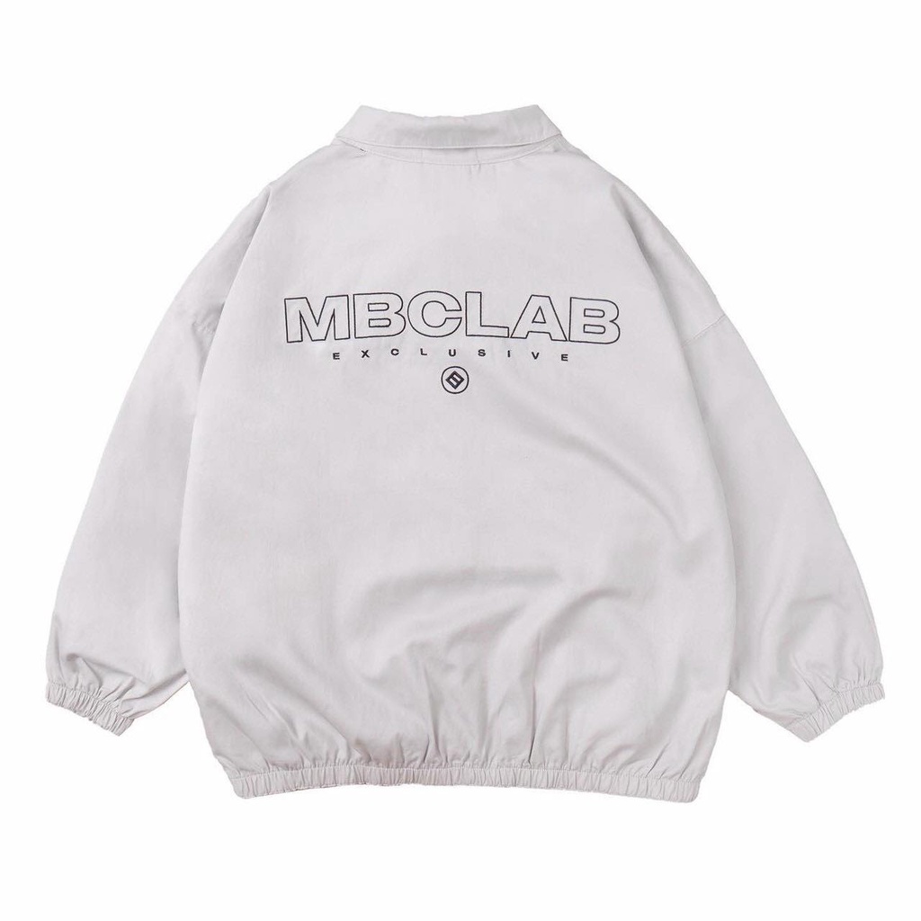 ÁO BOMBER MBC XÁM CÓ TÚI TRONG