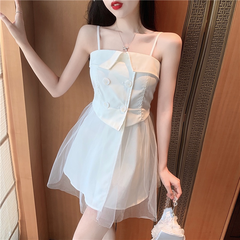 Đầm Sát Nách Thời Trang Mùa Hè Quyến Rũ Cho Nữ