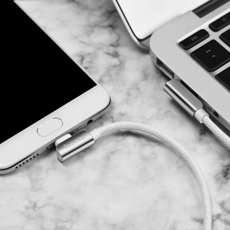 Cáp sạc Micro USB Hoco U42 hỗ trợ sạc nhanh 2.4A dài 1.2m