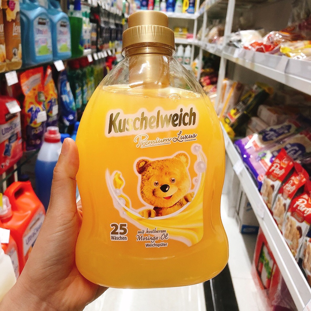 Nước xả vải Kuschelweich Tinh dầu nước hoa 750ml, 1000ml - Đức