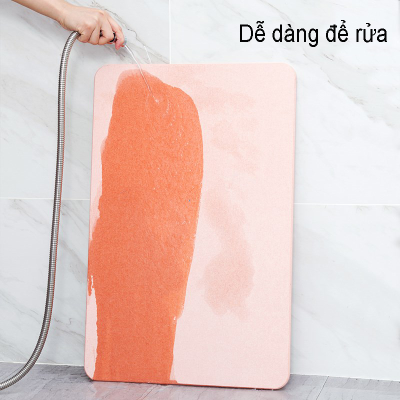 【like】60*39cm Tấm lót chân, thảm sàn, nhà vệ sinh và phòng tắm, chống khô nhanh, thảm sàn tảo cát-GM-NTDD20
