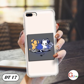 Ốp lưng IPHONE 7 PLUS/ 8 PLUS dẻo trong in hình