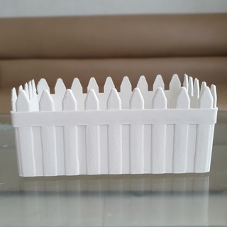 Chậu hàng rào dài 20cm