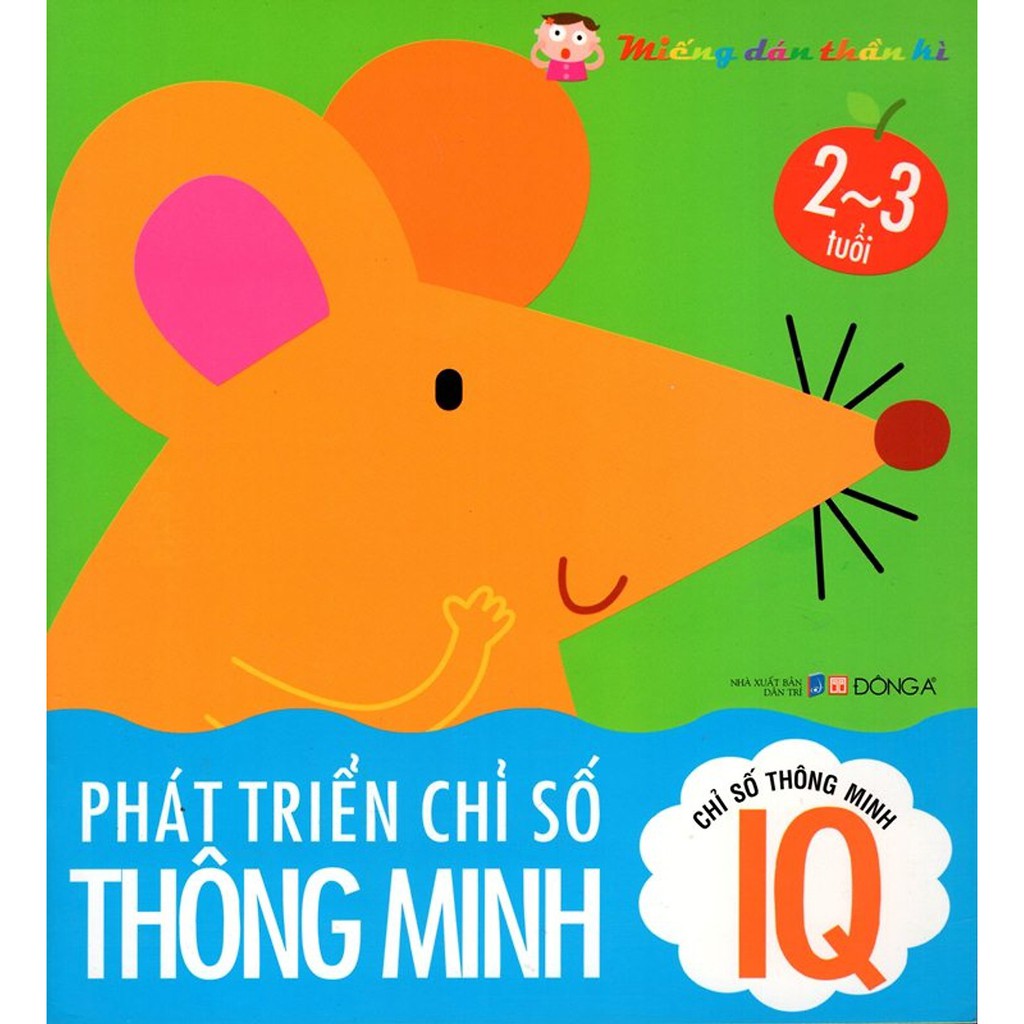 Sách - Phát Triển Chỉ Số Thông Minh IQ (2-3 Tuổi)