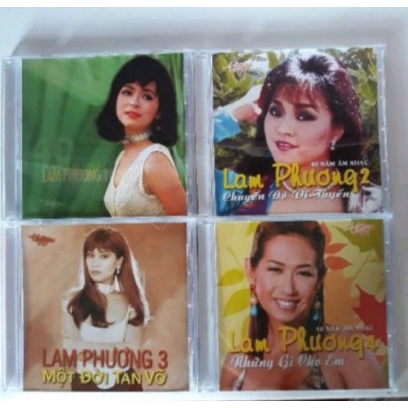 Bộ 4 cd Lam Phương phono