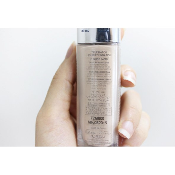 KEM NỀN L’ORÉAL PARIS TRUE MATCH LIQUID FOUNDATION