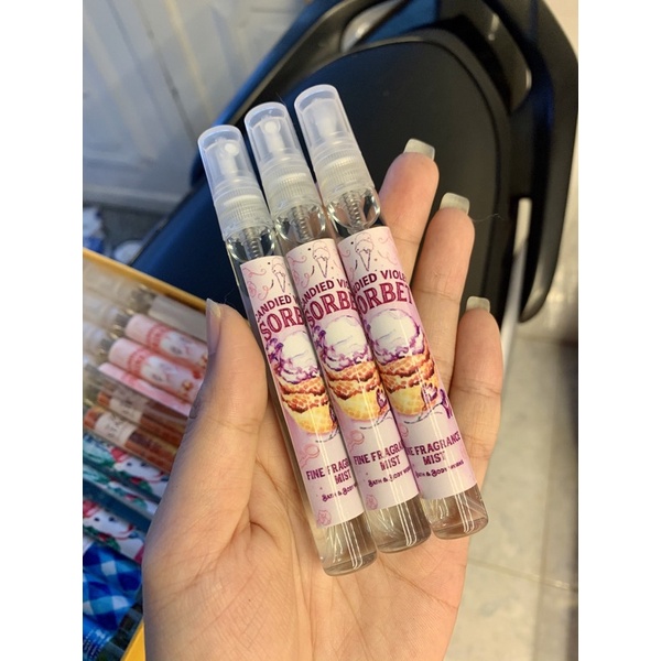 Xịt thơm body mist 10ml - nhiều mùi