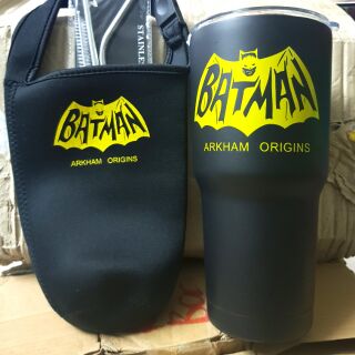 Ly giữ nhiệt batman đen 900ml gồm đầy đủ phụ kiện