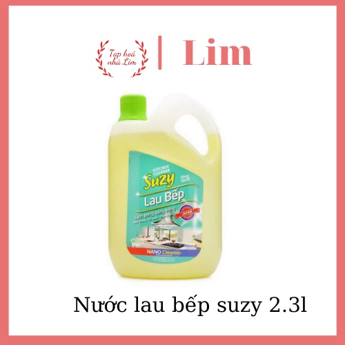 [CHÍNH HÃNG] Nước lau bếp ĐA NĂNG SUZY 2,3kg- thành phần HỮU CƠ, chất lượng NHẬT BẢN