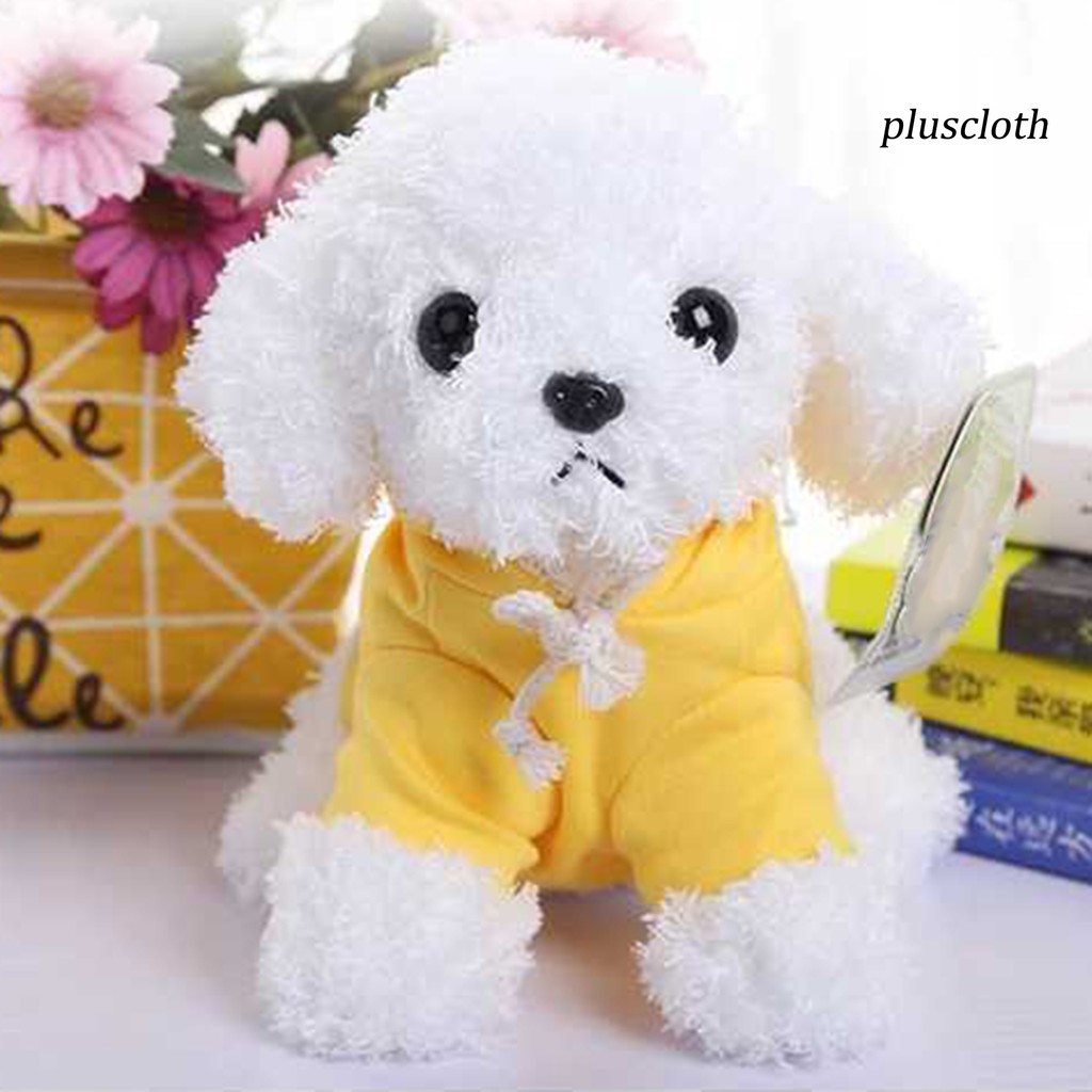 Đồ chơi thú bông hình cún Poodle dễ thương cho trẻ nhỏ