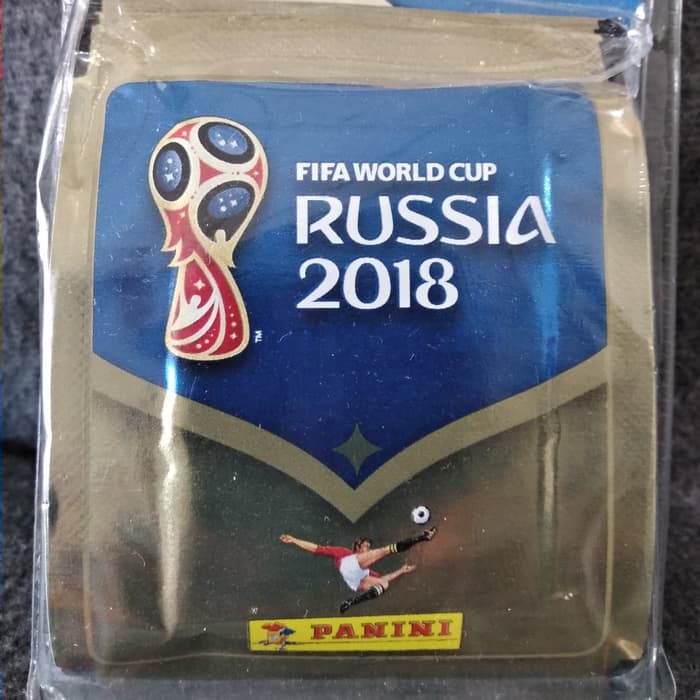 1 miếng dán trang trí xe hơi Panini Fifa World Cup 2018