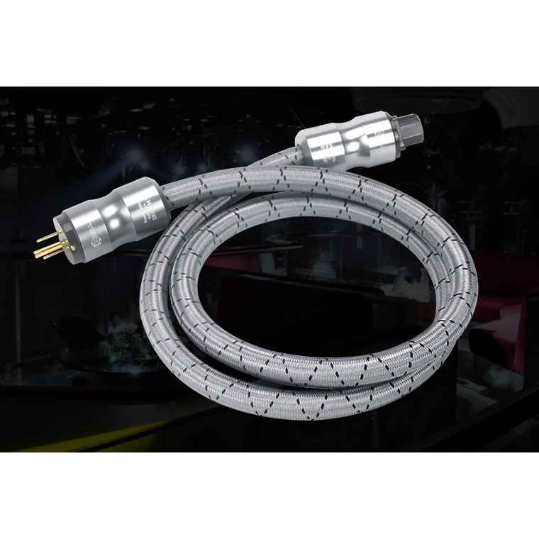 Dây nguồn cáp âm thanh HIFI K Kellett KRELL-156 đồng nguyên chất tiêu chuẩn Mỹ