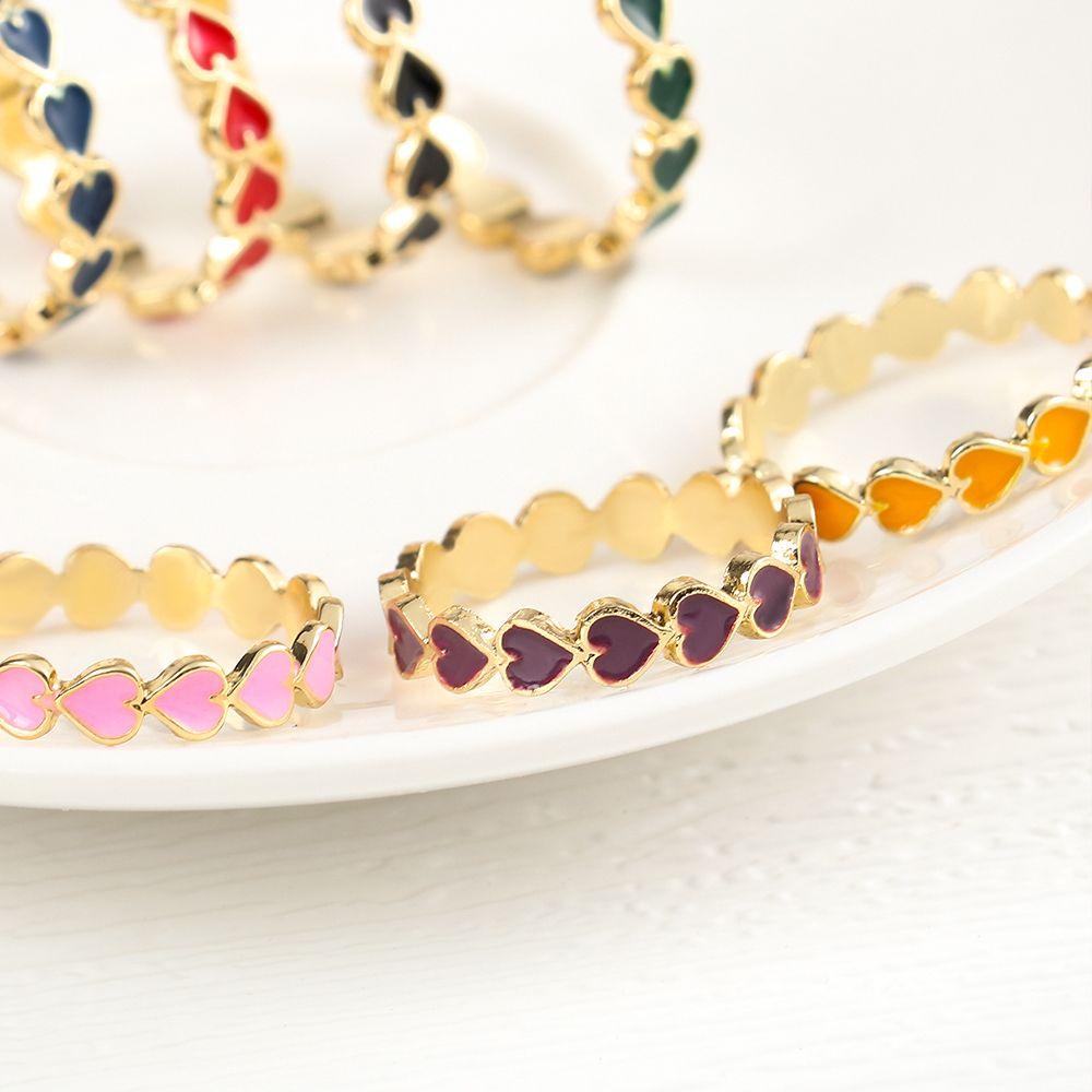 PINEVN Nhẫn Hình Trái Tim Cao Cấp Dễ Phối Đồ Dành Cho Nữ