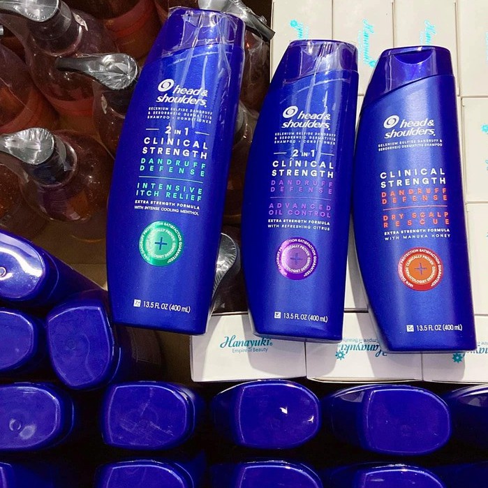 Dầu gội Head Shoulders Mỹ Head Shoulders Clinical strength 400ML