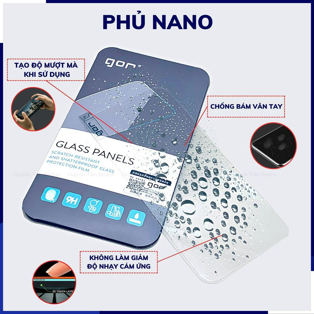 Cường lực rog phone 7 trong suốt KHÔNG FULL MÀN chống bám vân tay chính hãng GOR phụ kiện huỳnh tân store