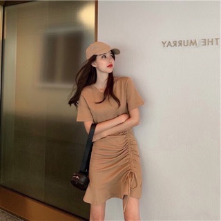 Đầm body rút hông