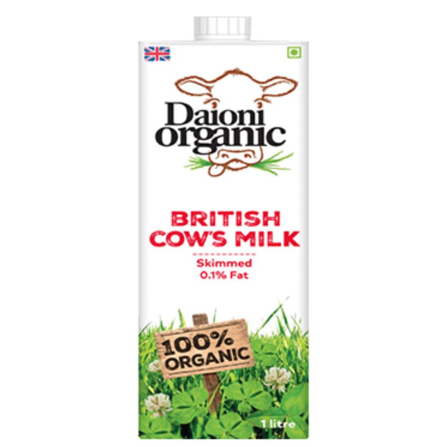 Sữa hữu cơ Daioni Organic hộp 1 Lit