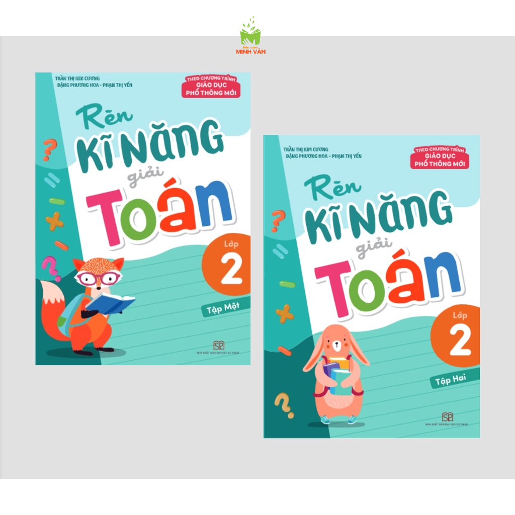 Sách - Rèn Kĩ Năng Giải Toán Lớp 2 - Bộ 2 tập - Tập lẻ tùy chọn