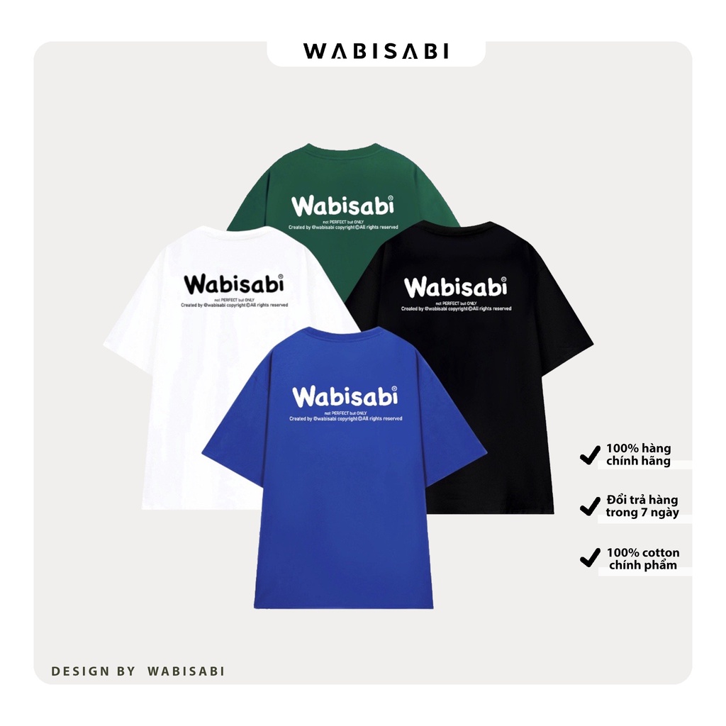 Áo thun form rộng Wabisabi -WSA24