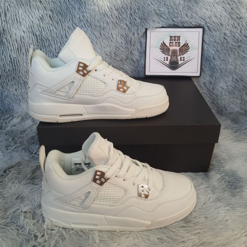giầy thể thao Air Jordan 4 retro white trắng thời trang : L v ⁵