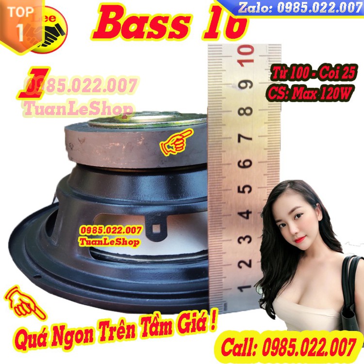 BASS 1.6 TẤC - MỘT CỦ LOA BASS 16 NHẬP KHẨU - LOA BASS GIÁ RẺ