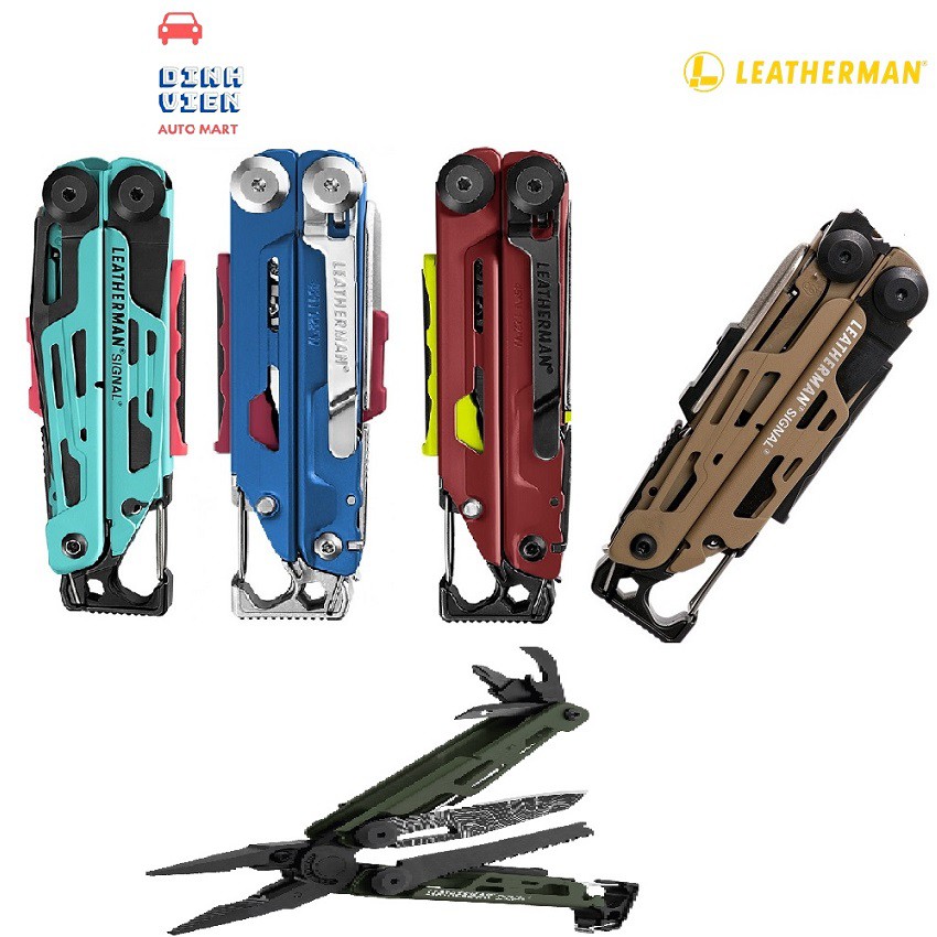 [ TUYỆT VỜI] Dụng Cụ Đa Năng LEATHERMAN Signal Nhiều Chức Năng Phù hợp hoàn hảo cho mọi cuộc phiêu lưu