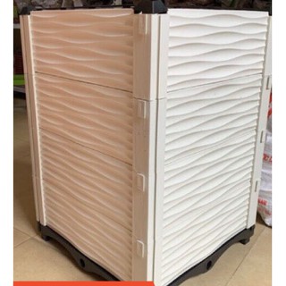 Siêu Đẹp Khay ghép trồng cây thông minh KT 50x50x90( 4 vách ) chất liệu nhựa bền đẹp