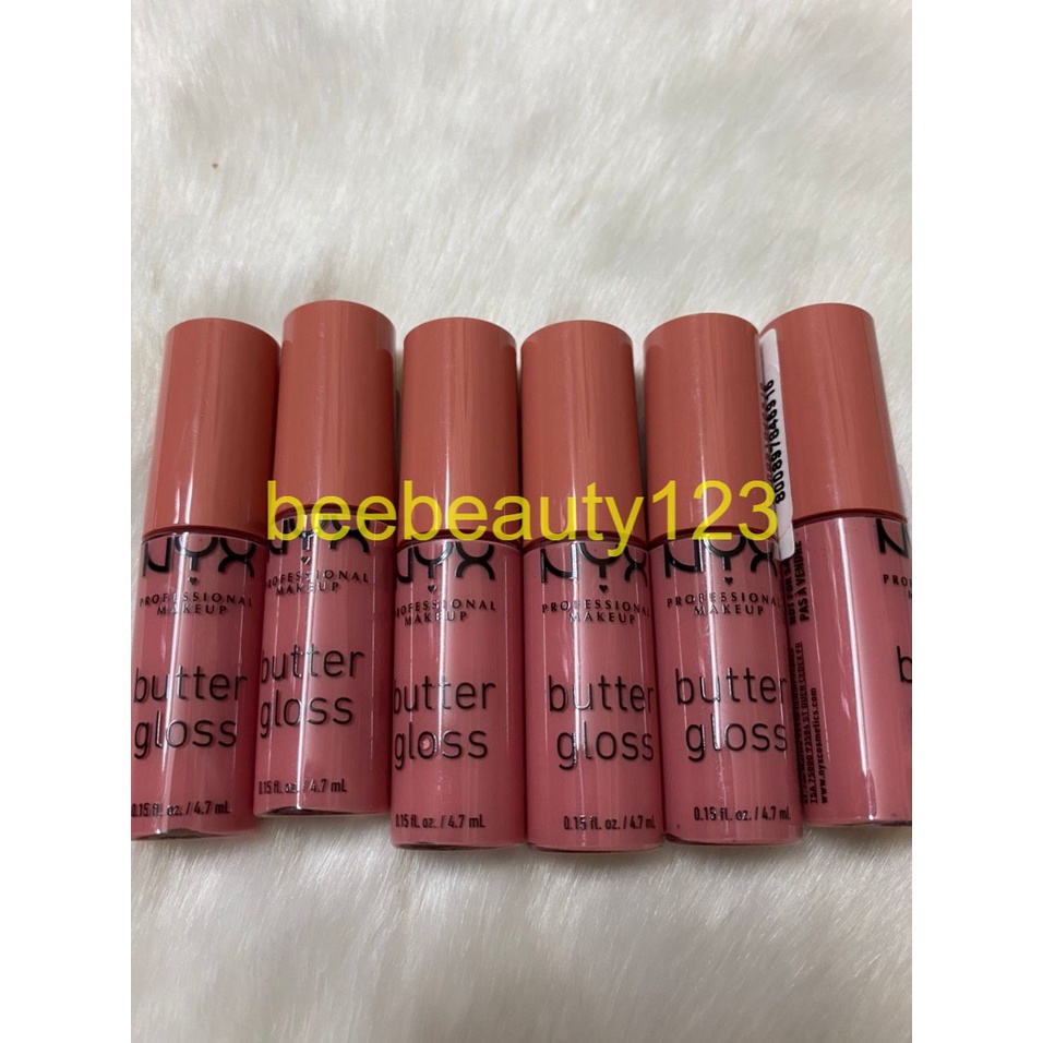 (Bill mỹ 🇺🇸)SON KEM BÓNG NYX BUTTER GLOSS BLG05 CREME BRULEE - HỒNG NHẠT Chưa Có Đánh Giá