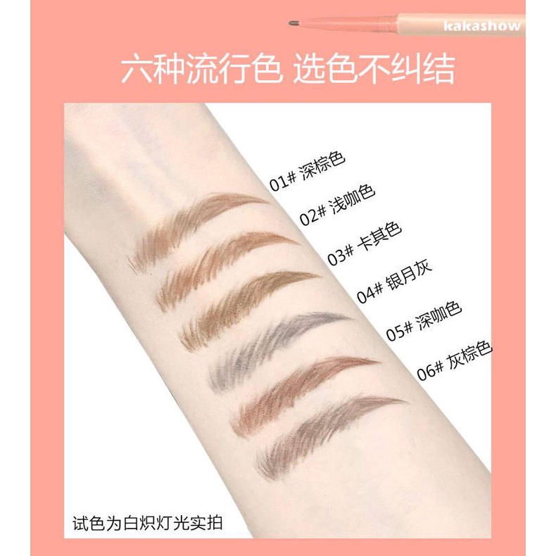 [Hàng mới về] Chì kẻ lông mày Kakashow hai đầu mịn chống thấm nước lâu trôi | BigBuy360 - bigbuy360.vn