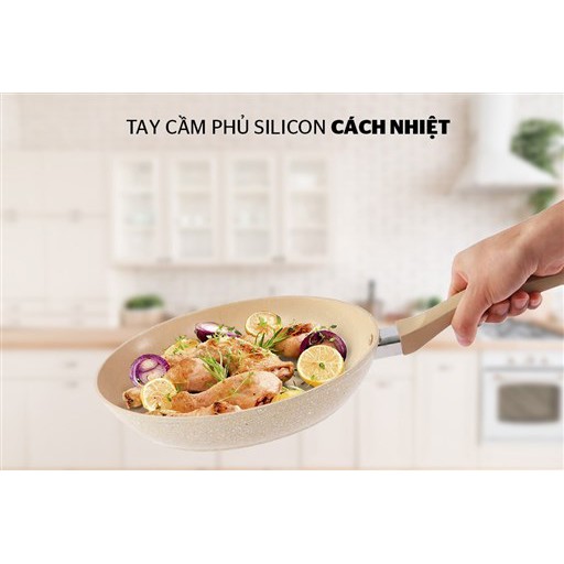 Chảo siêu bền đá đáy từ SUNHOUSE SFP phi 26,28cm