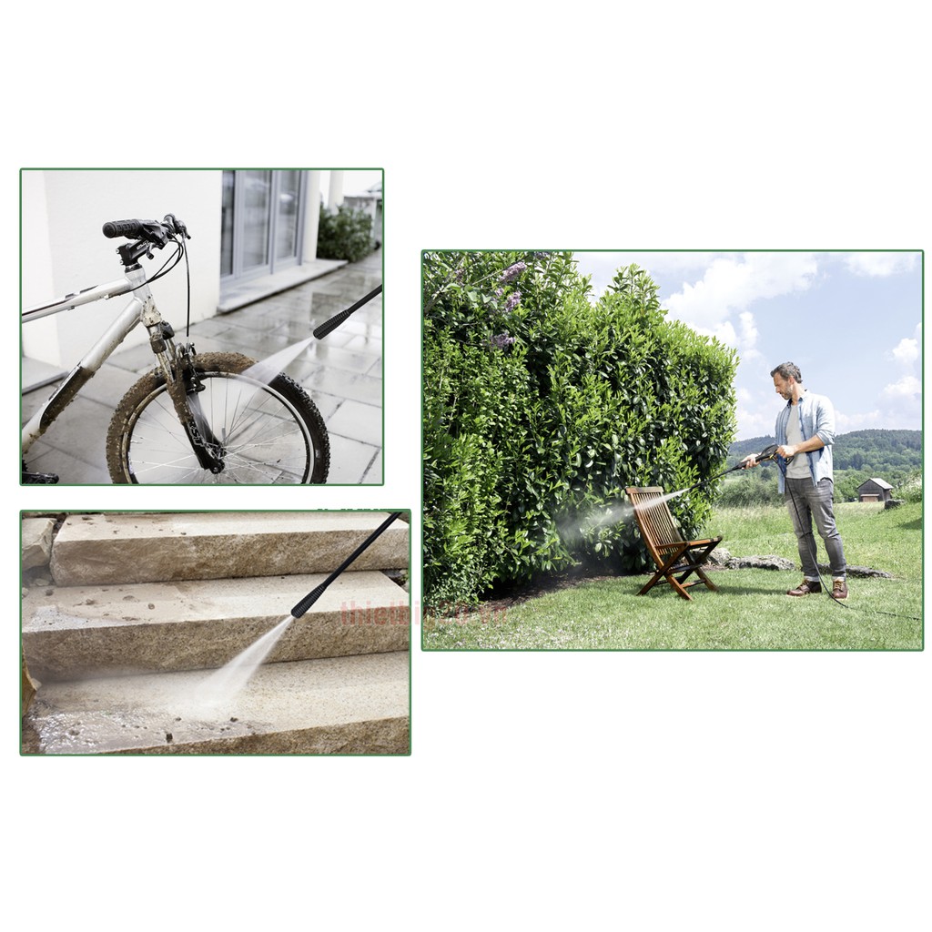 { Hang Germany } Máy rửa xe gia đình , rửa sân vườn áp lực cao Karcher K2 Universal OJ EU