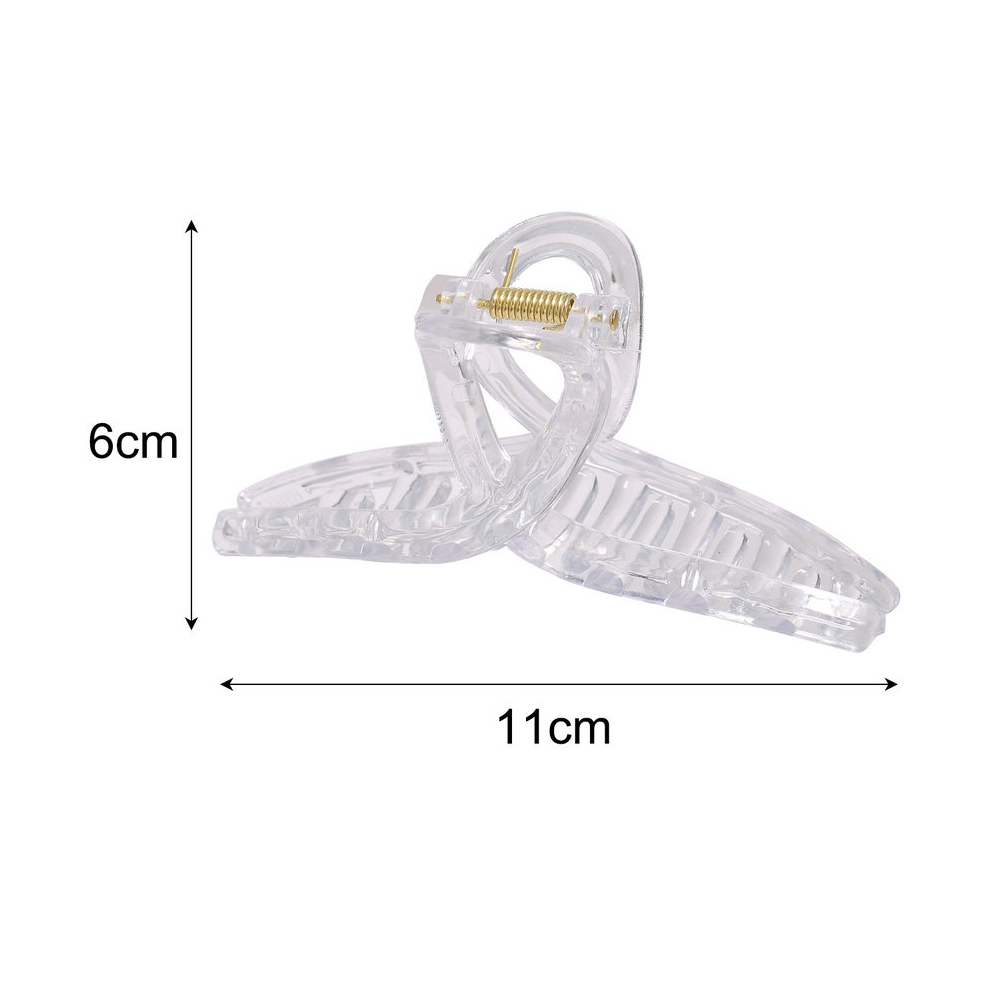 Kẹp Càng Cua Màu Trơn Phong Cách Hàn Quốc Cho Nữ