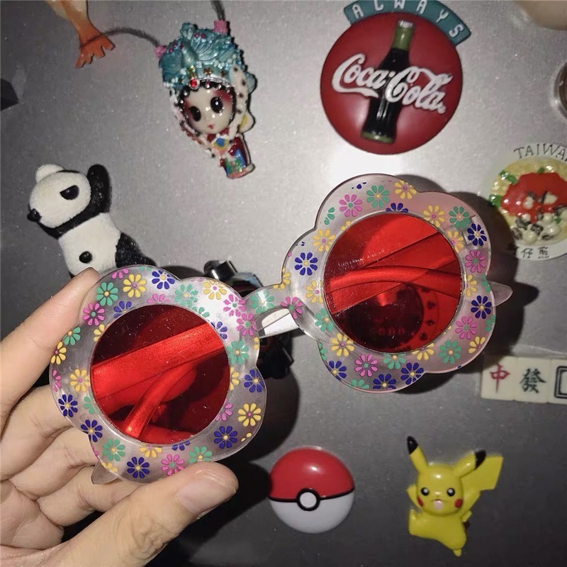 Mắt Kính Hình Hoa Cúc Phong Cách Hippie Thời Trang Dự Tiệc | BigBuy360 - bigbuy360.vn