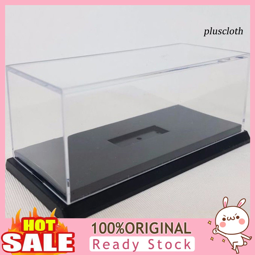 Hộp đựng đồ chơi chống bụi bằng nhựa acrylic cho xe ô tô đồ chơi tỉ lệ 1/ 64