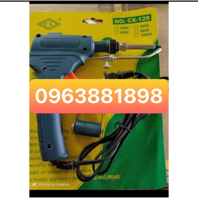 Mỏ Hàn tự động  đẩy thiếc 60w-220v