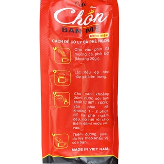 [ ĐẬM ĐÀ CÀ PHÊ PHIN ] Bịch 500gr Cà phê rang xay pha phin Chồn Ban Mê (Date mới: 12 tháng)-[ 12.12 Hot Deals ]