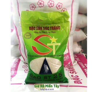 Gạo st25 - túi 5kg thượng hạng