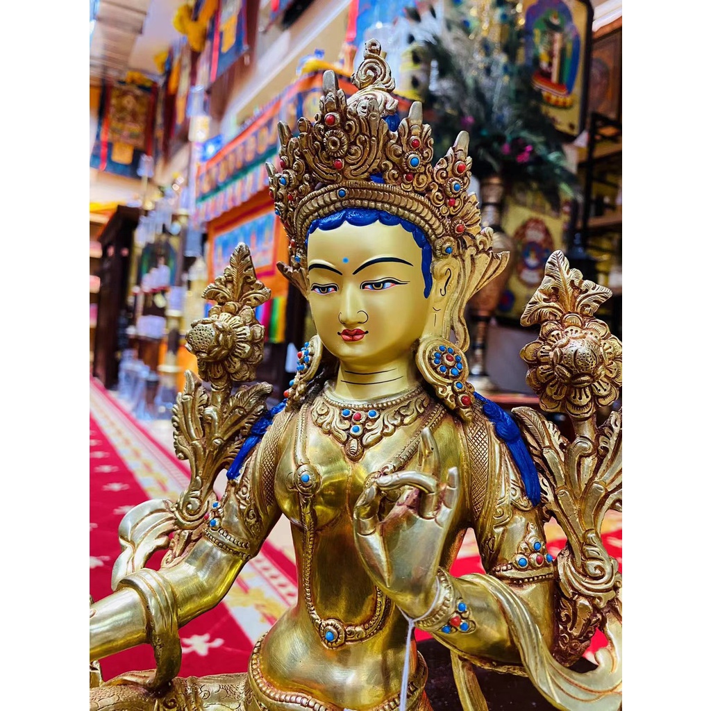 [PBMC]Tượng đồng Nepal nguyên bản 33cm